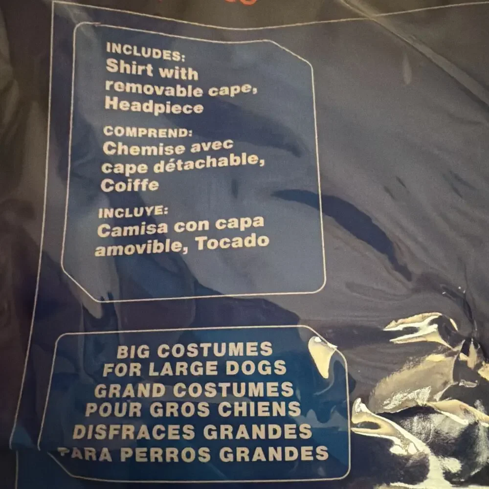 Rubies DC Comic Batman Costume Dog Halloween XXL New